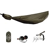 Onewind 11ft Ultralight Camping Hammock, Portable Hammock, 40D 1.7oz Nylon Ripstop with 2 * 12Ft ...