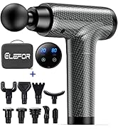 Massage Gun for Athletes Deep Tissue Back Massager with 20 Adjustable Speeds, 10 Types of Massage...