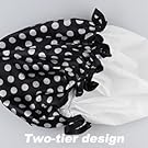 TCOTBE 4 Pieces Waterproof Shower Cap