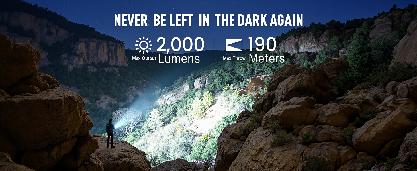 flashlights high lumens