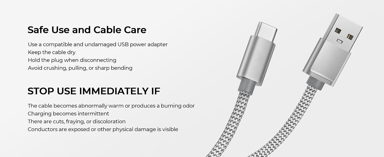 USB A to USB C Cable
