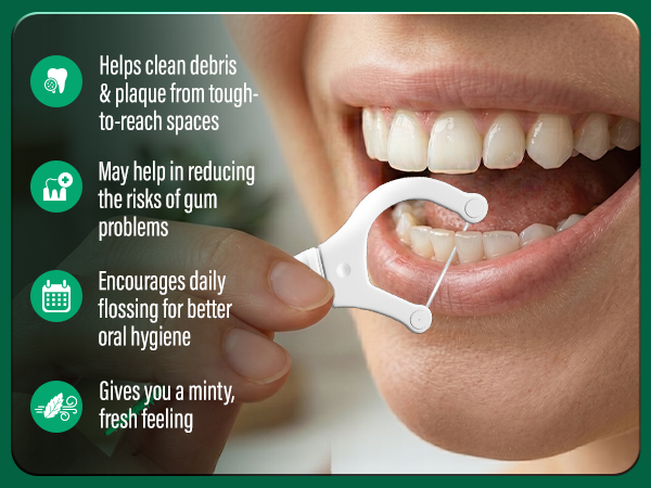 2-in-1 Floss Pick 300ct