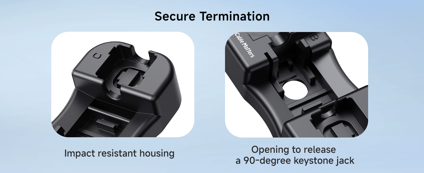 Keystone Jack Punch Down Tool Stand - Stable Base for RJ45 & RJ11 Termination