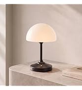 Dawnwake Table Lamp Cordless Lamp for Bedroom,Small Bedside Desk Table Lamp,5000mAh Rechargeble B...