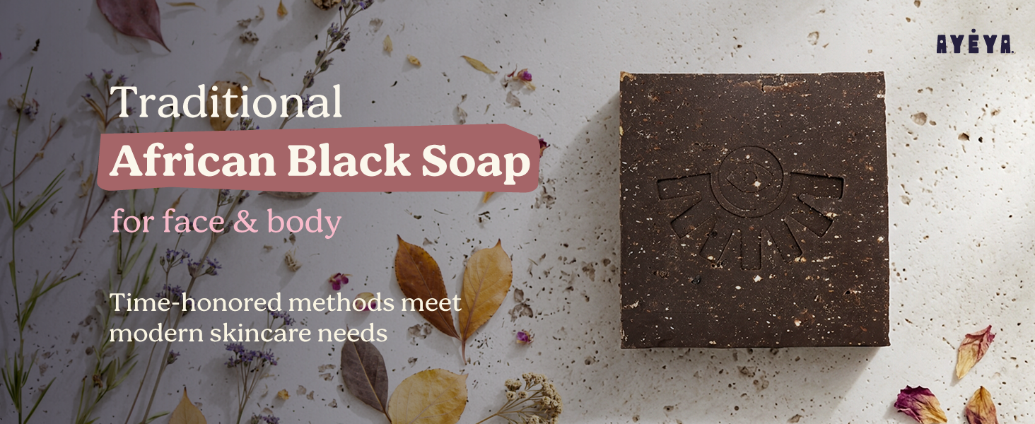 Ayeya Traditional African Black Soap