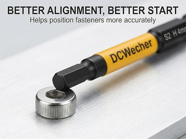 Impact Hex Head Driver Bits for Extended Reach