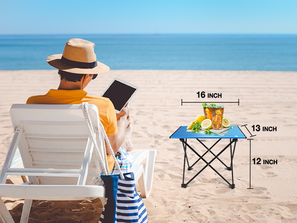 beach table