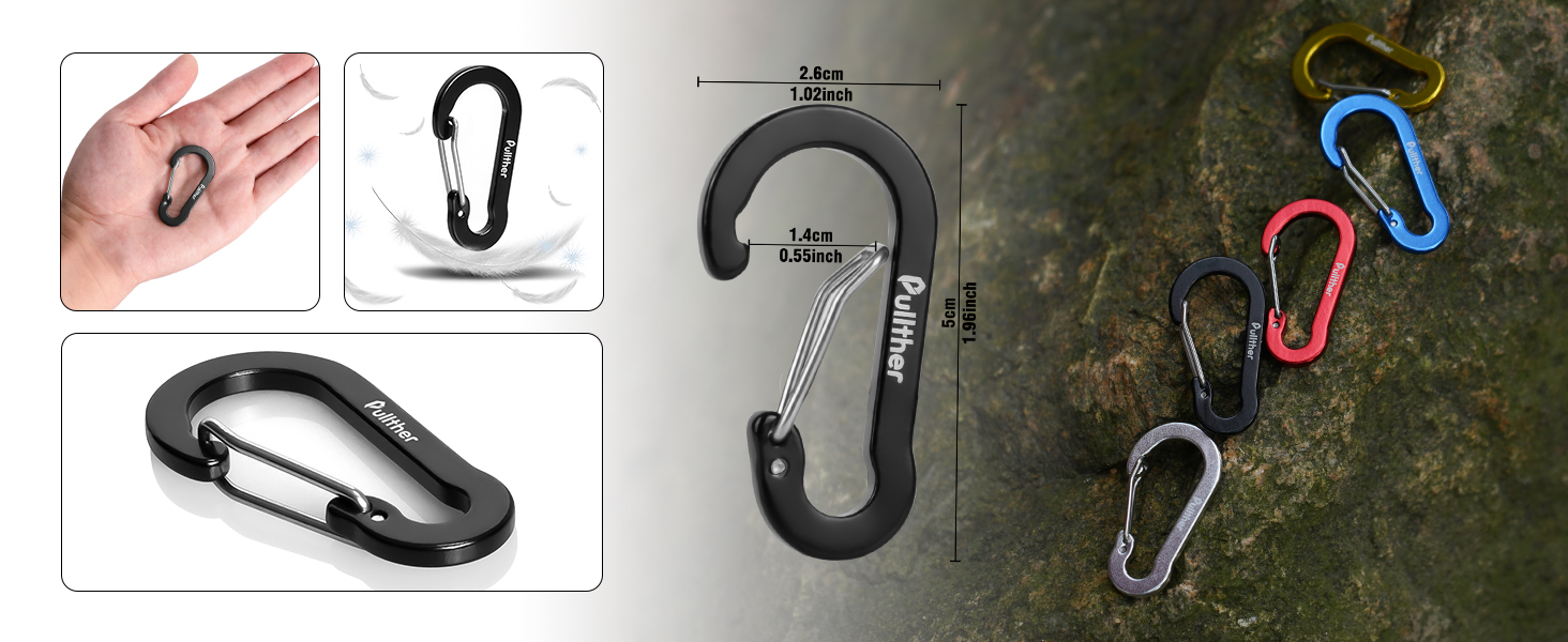Carabiner Clips