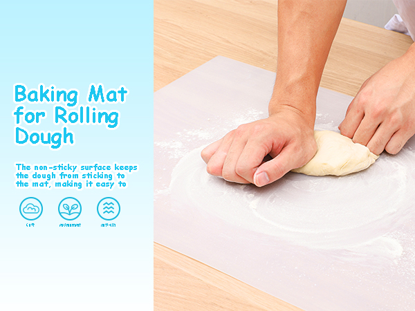 clear silicone mat makeup desk microwave countertop protector play mat food-grade non-slip