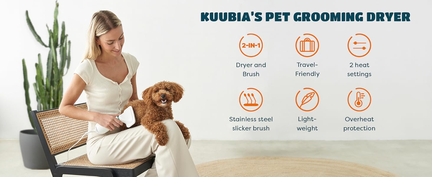 KUUBIA pet grooming hair dryer dog hair dryer dog blow dryer