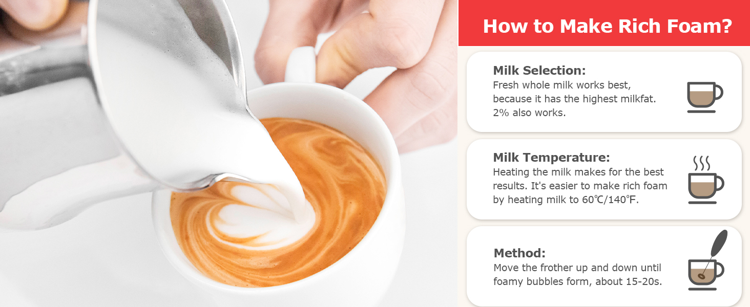 Handheld Milk Frother