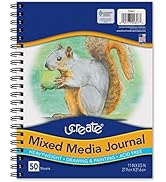 Pacon UCreate Mixed Media Journal, Heavyweight, 11