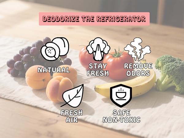 Deodorize the refrigerator