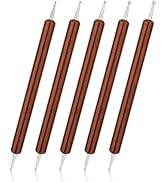 5Pcs Dotting Tools, Dotting Tools Set Rock Painting, Ball End Dot Art Tools for Rock Painting, Po...