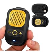 ShellHome Wearable Bluetooth Speaker, 30H Working Time Clip-On Wireless Jobsite Pro Water-Resista...