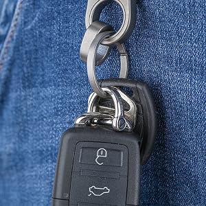 Small key rings for keychains carabiner keychain kit accessories for women for mens keychains