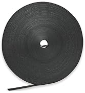 40 Yard x 1/2 Inch Adjustable Cable Straps Roll Black Reusable Fastening Cable Ties Free Cut Leng...
