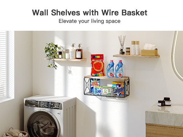 bathroom shelves