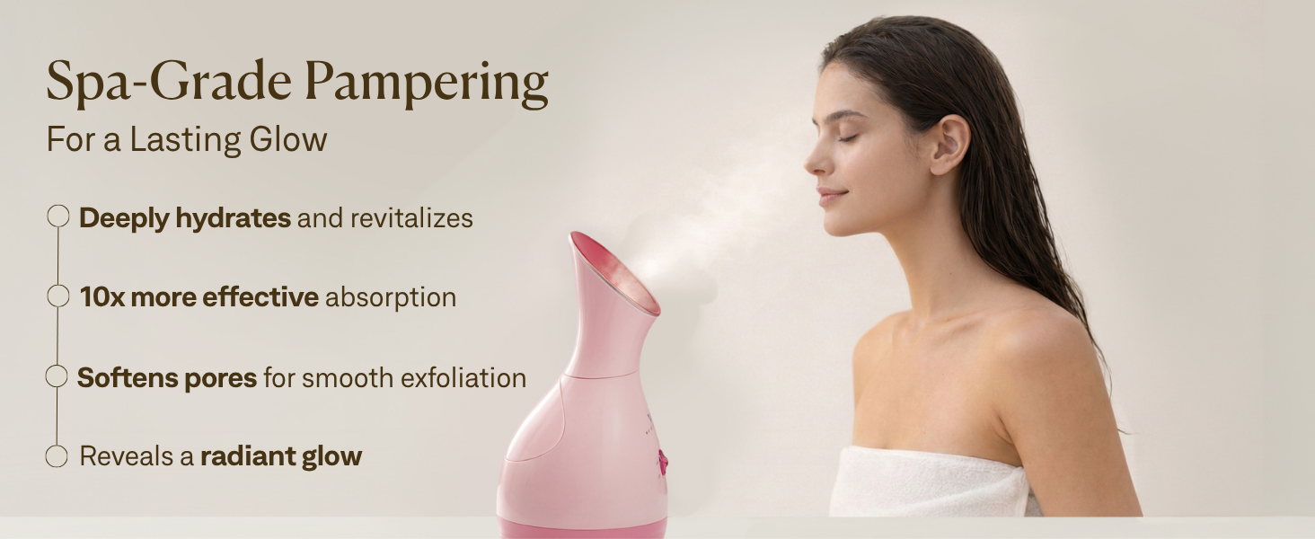 steamer for face, towel warmer, face care set for women, facial steamer for esthetician, spa kit