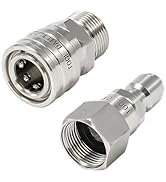 Tool Daily Pressure Washer Adapter Set with Swivel, M22 14mm to 3/8