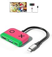 Kstkry Switch Dock for Nintendo Switch,Portable Dock with HDMI TV USB 3.0 Port and USB C Charging...