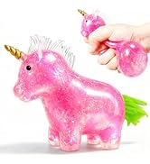 Squishy Unicorn Stress Balls Vase Filler, Pink Unicorn Stress Squishy Ball | Squishy Unicorn Stre...