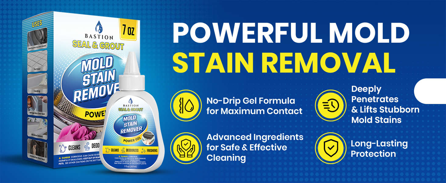 Bastion Mold Stain Remover Power Gel