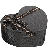 SHINEOFI Heart Shape Boxes Valentine's Day Cardboard Box Decorative Nesting Box Present Boxes Emp...