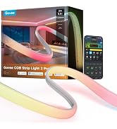 Govee COB LED Strip Lights 2 Pro, RGBWWIC, 1344 LEDs/m, 1000K-10000K,6.56ft | Work with Alexa, Go...