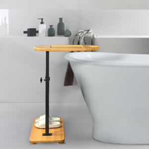 Bamboo bath tray