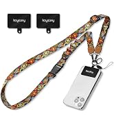 Icycay Phone Lanyard Crossbody, Cell Phone Lanyard for Around The Neck Adjustable Phone Strap, Cu...