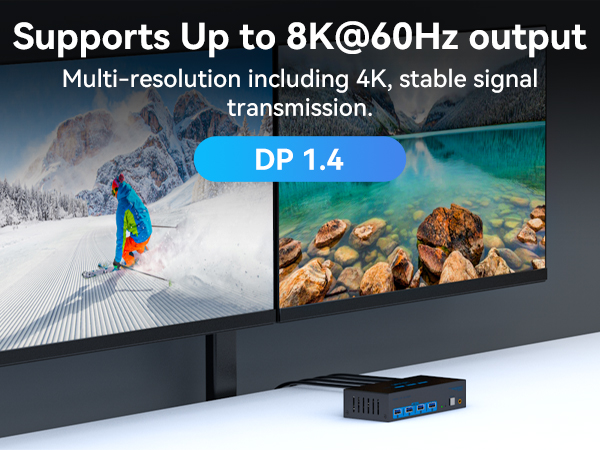 DP KVM Switch