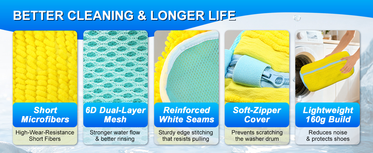shoe washing bag