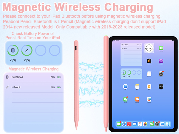 ipad pencil wireless charging