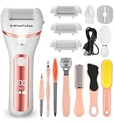Electric Foot Callus Remover, Rechargeable Electric Callus Remover for Feet with 3 Speed, 9 in 1 ...