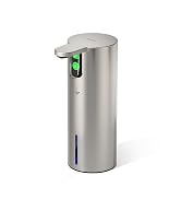 SUNLY Press Liquid Soap Dispenser, Rechargeable Touchless Hand Soap Dispenser for