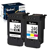 Valuetoner Ink Cartridge Replacement for Canon Pg-245Xl Cl-246Xl PG-243 CL-244 Compatible with MX...
