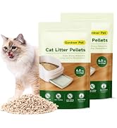Gardner Pet Zeolite Cat Litter Pellets 12 Lbs (6 Lbs x 2 Pack) | Natural Non-Clumping Refill for ...
