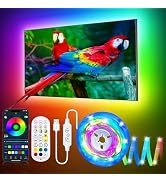 DTQJ LED Lights for TV 65 inch, 16.4FT TV LED Backlight TV Lights Behind LED for TV 55-70 inch, I...