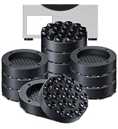 Anti Vibration Pads for Washing Machine with Strong Adsorption Suction Cup, 4 Pack Non-Slip Rubbe...