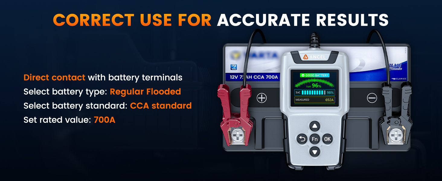 Battery Tester 20-2000 CCA