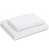 annfle 2 Pack 100% Cotton Wash Cloth, 12x12 Inch Highly Absorbent and Soft Feel Fingertip Towels,...