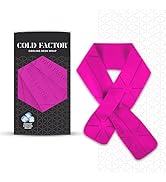COLD FACTOR Mini Cooling Neck Towel - Cooling Towel for Running, Cold Towels for Sports, Golf, Co...
