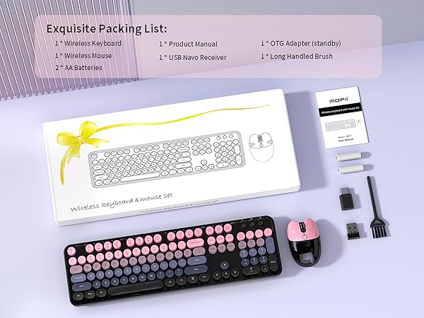 Wireless Keyboard and Mouse