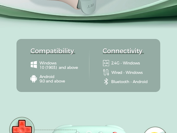 8Bitdo Ultimate 2C Wireless 2.4G Controller for Windows PC and Android