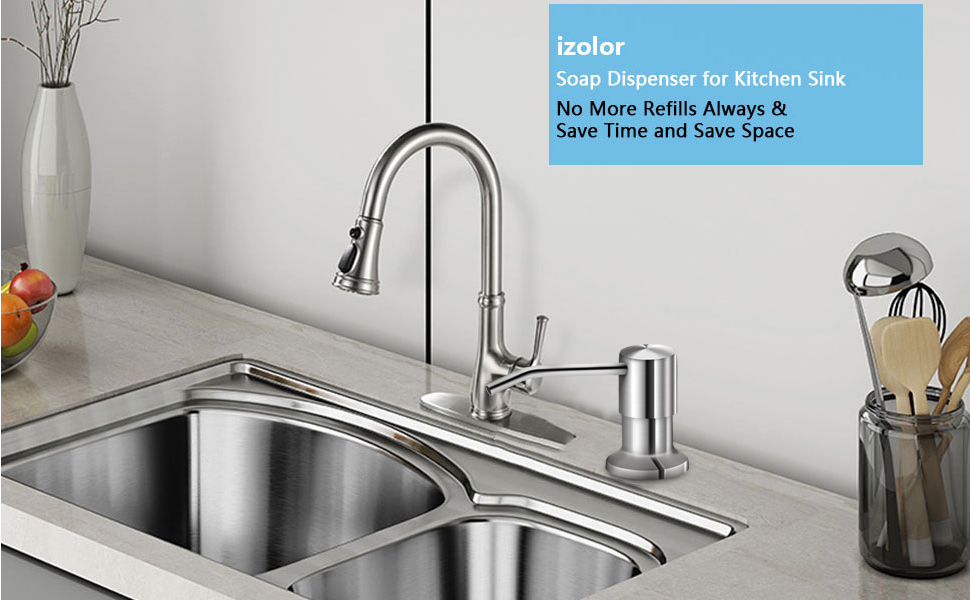 kitchen sink soap dispenser
