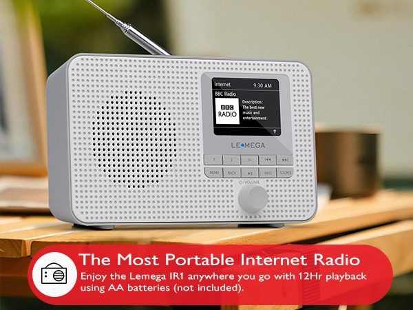 "internet radio, internet alarm clock radio wifi" wifi radio,wifi internet radio player