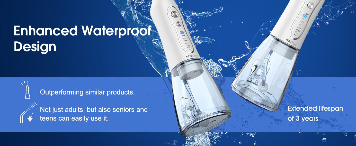 IPX7 Impermeable Limpieza Diente