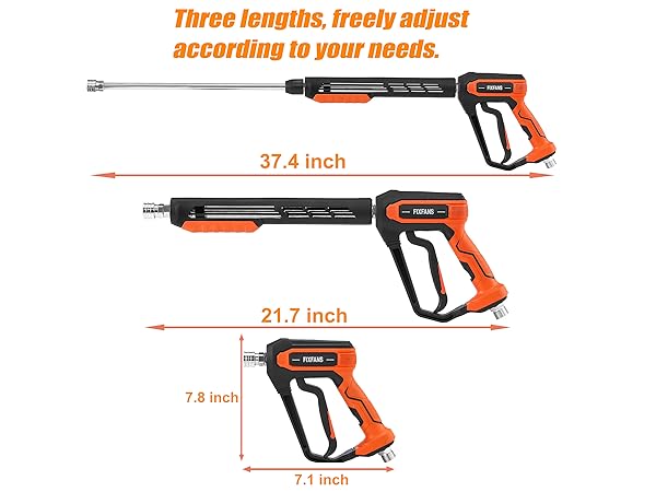 Power Washer Gun with Hose