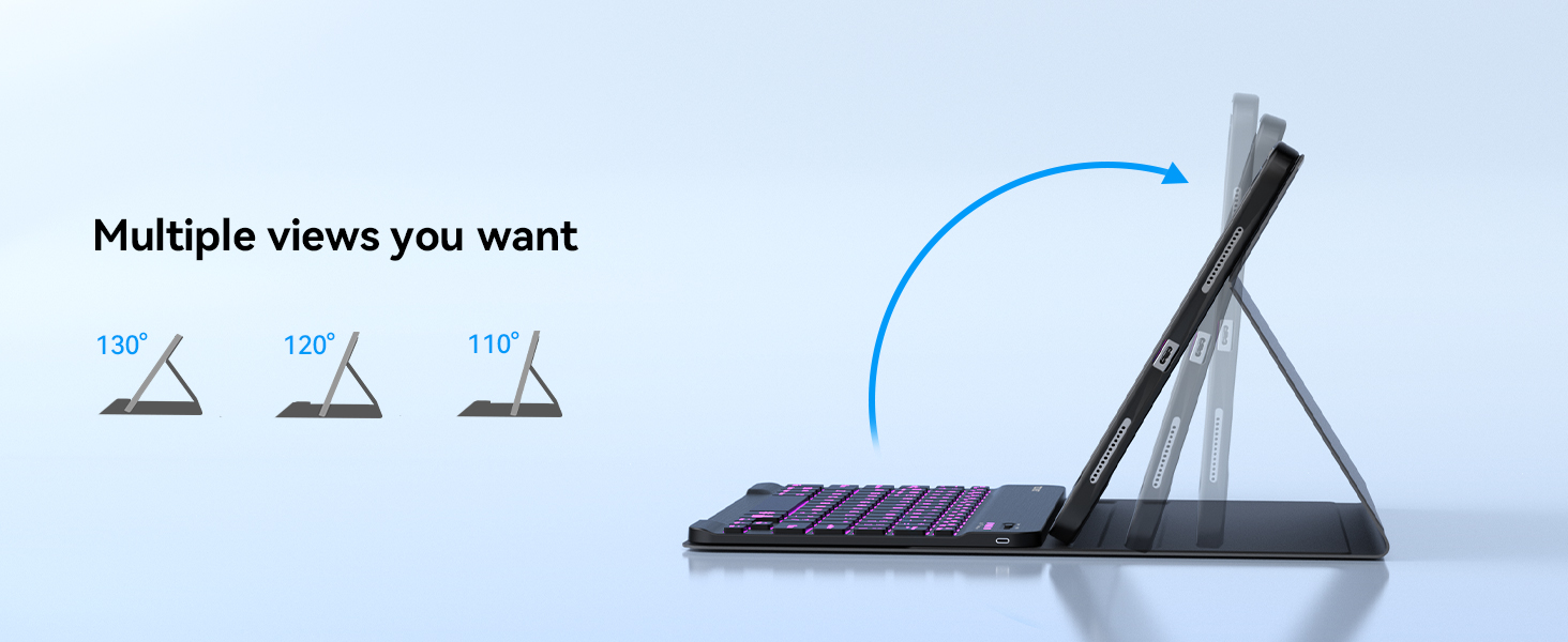 ipad a16 case with keyboard
